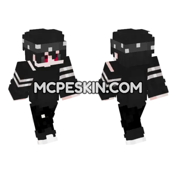Ken Minecraft Bedrock skin, front and back