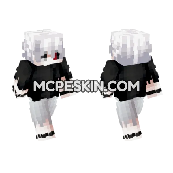 Ken Skin Minecraft Bedrock skin, front and back