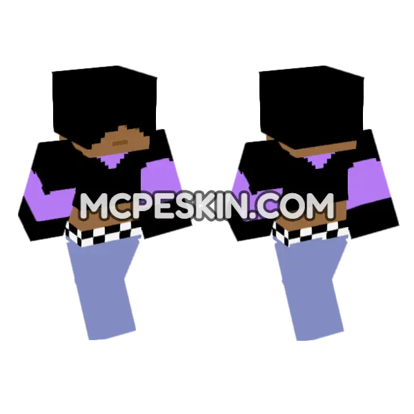 Keonn Skin Minecraft Bedrock skin, front and back