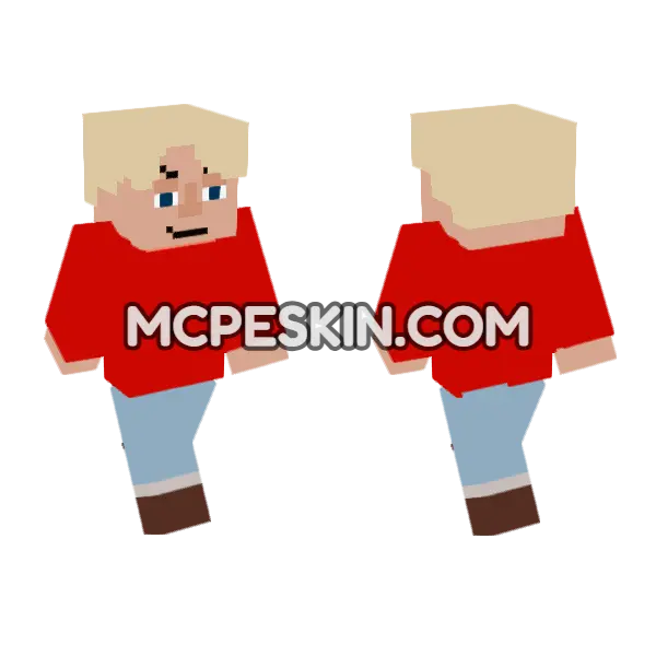 Kevin McCallister, front and back