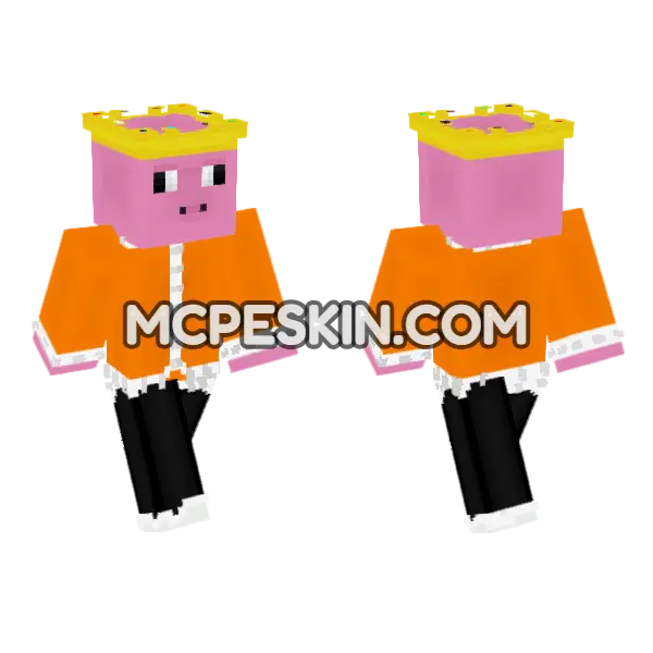 King Pig, front and back