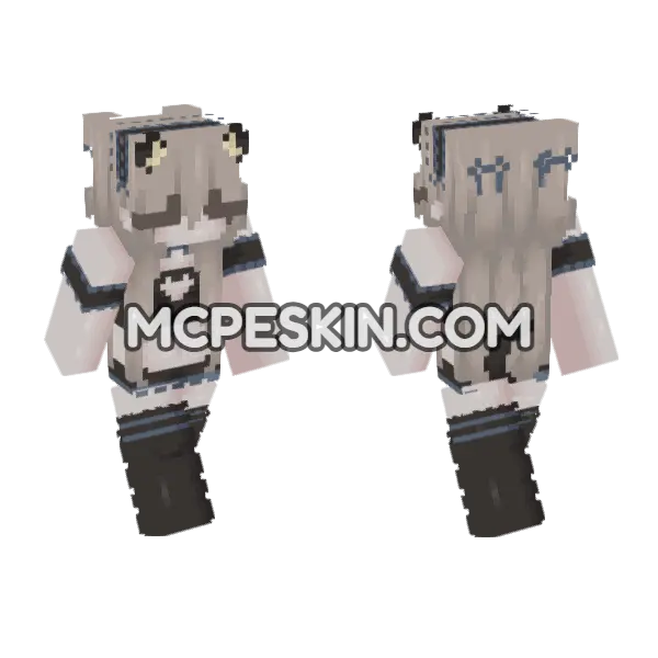 Kitty Catt Outfit, front and back