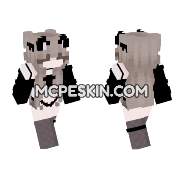 Kitty Girl Outfit, front and back