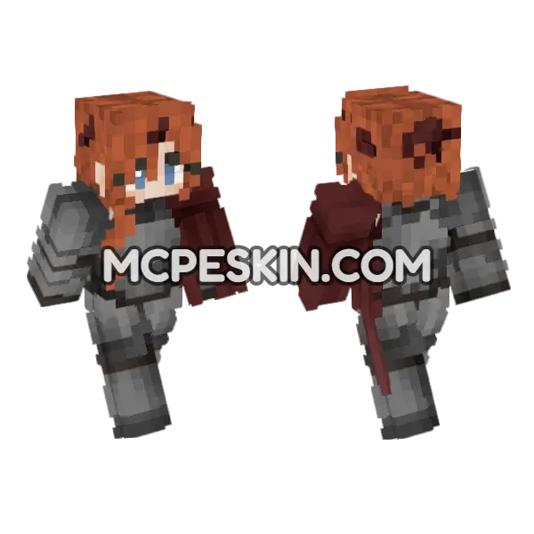 Knight Girl Armor, front and back