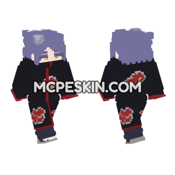 Konan Akatsuki Robes, front and back