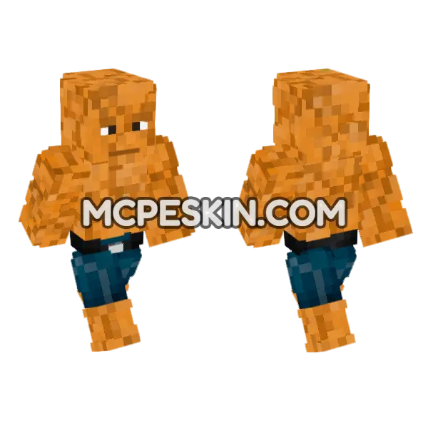 La Masa Minecraft Bedrock skin, front and back