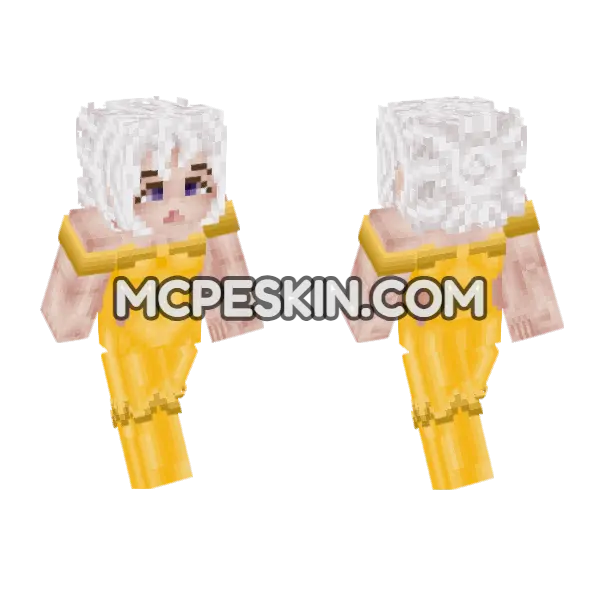 Lady Amalthea as Belle, front and back