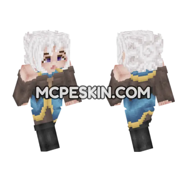 Lady Amalthea Watery Wanderer, front and back