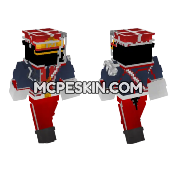Lanceros Polaco 2 0 Minecraft Bedrock skin, front and back