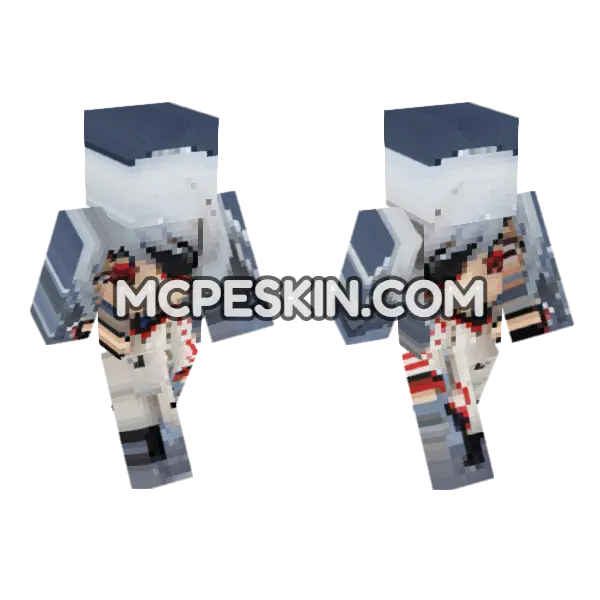 Laura 5659212 Minecraft Bedrock skin, front and back