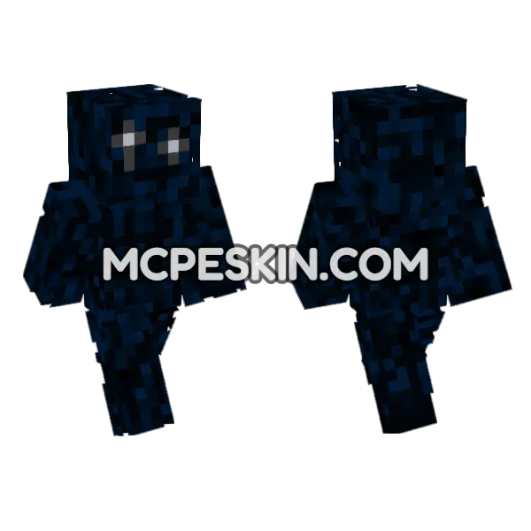Leaf Mann Minecraft Bedrock skin, front and back