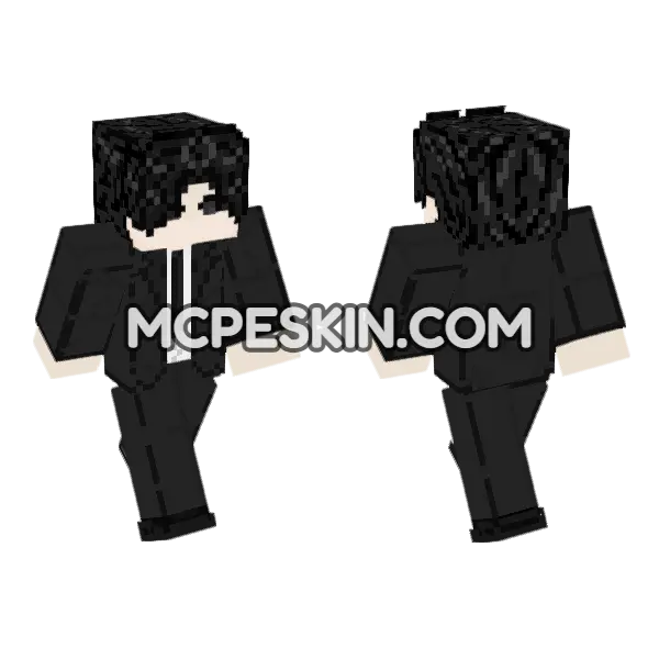 Lee Ji Hoon DG Lookism Minecraft Bedrock skin, front and back