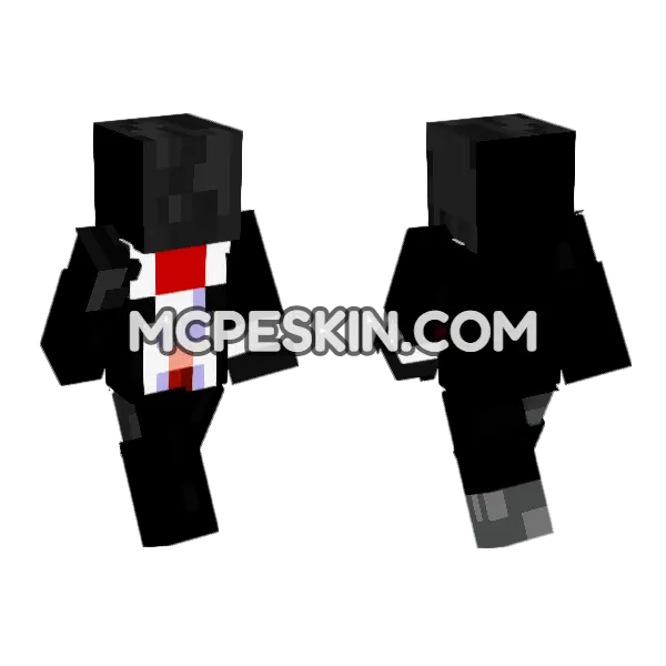 Legend Skin 10 Minecraft Bedrock skin, front and back