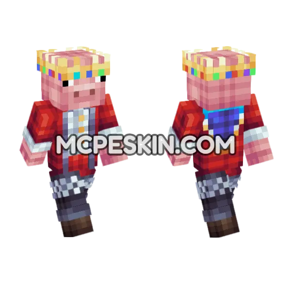Legend Skin 2 Minecraft Bedrock skin, front and back