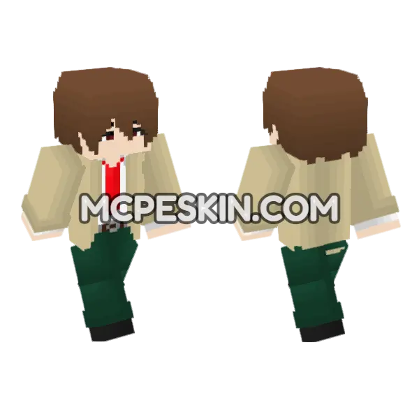 Light Yagami Death Note, front and back