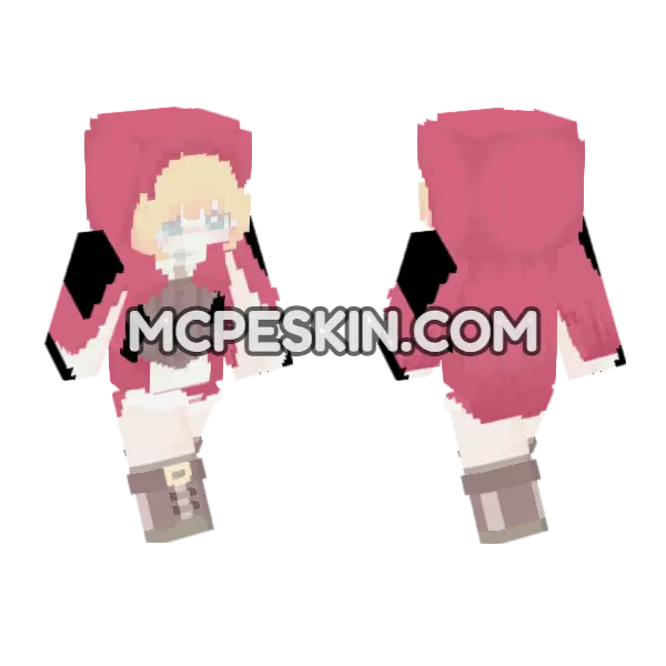 Little Red Riding Hood, front and back