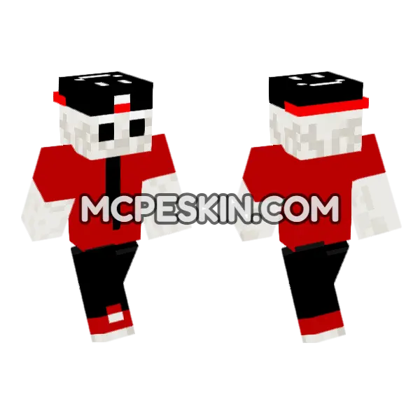 Locolochis Minecraft Bedrock skin, front and back