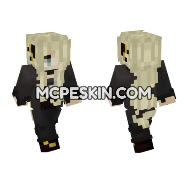 Lollolacustre Skin Minecraft Bedrock skin, front and back