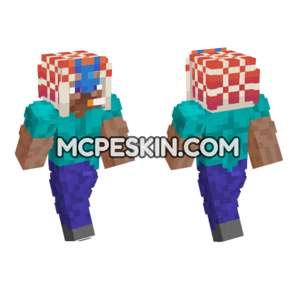 Lookout3d Skin Minecraft Bedrock skin, front and back
