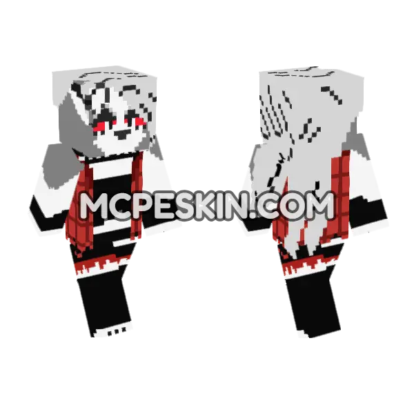 Loona Hellhound Outfit, front and back