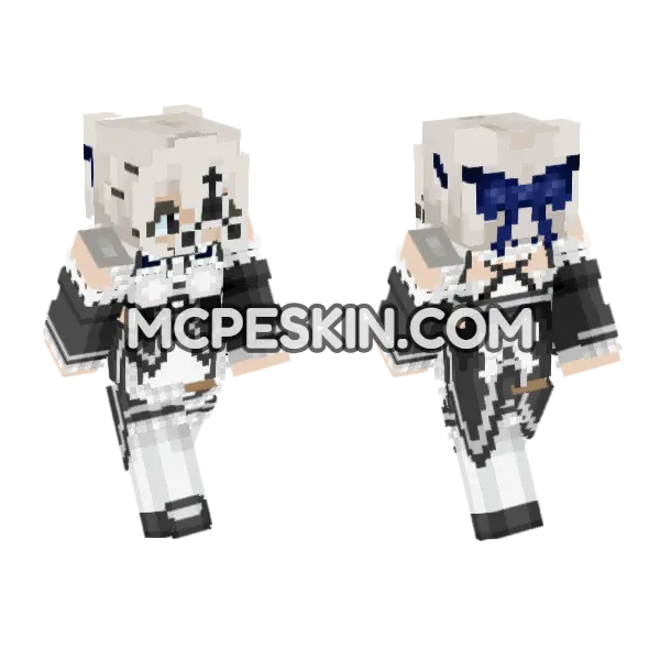 Maid Outfit, front and back