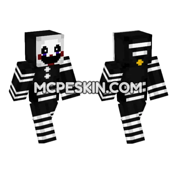 Marionette Puppet, front and back