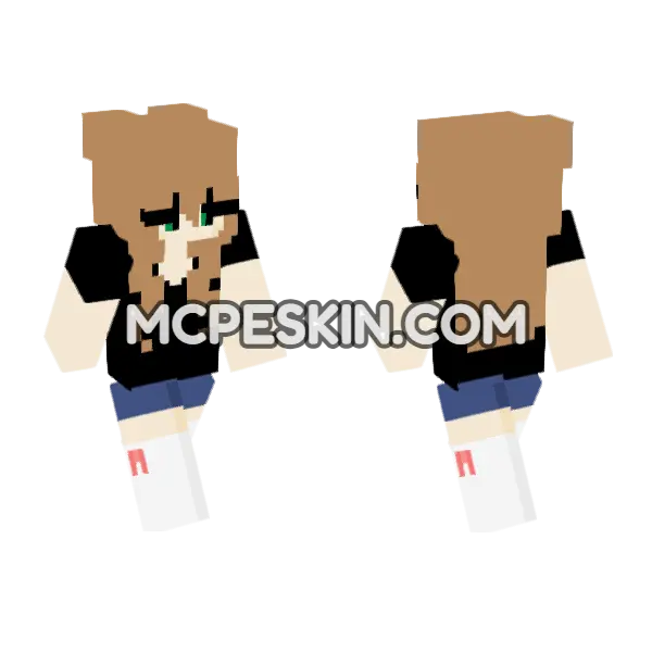 Matching Besti Skin Eyes, front and back