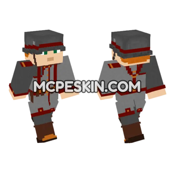 Mausern Infantryman, front and back