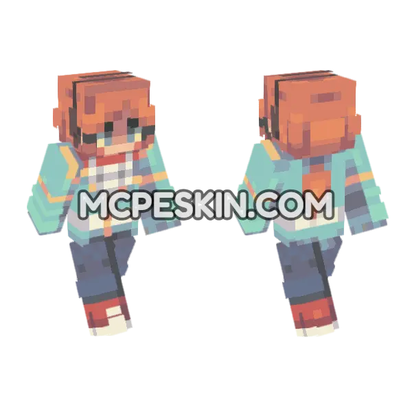 Max Season 4 Minecraft Bedrock skin, front and back