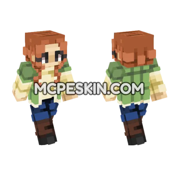 Max Season 5 Minecraft Bedrock skin, front and back