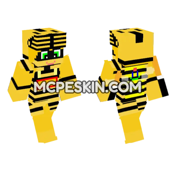 Maya the Bee Dragon Knight, front and back