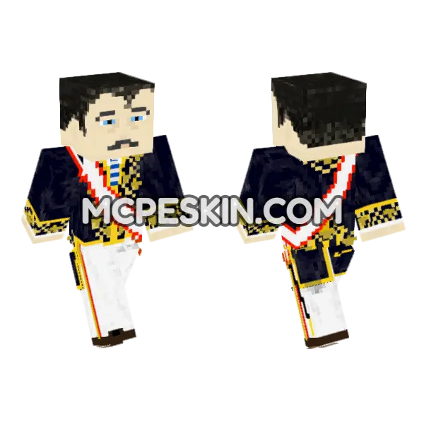 Meiji Court Official Sash, front and back