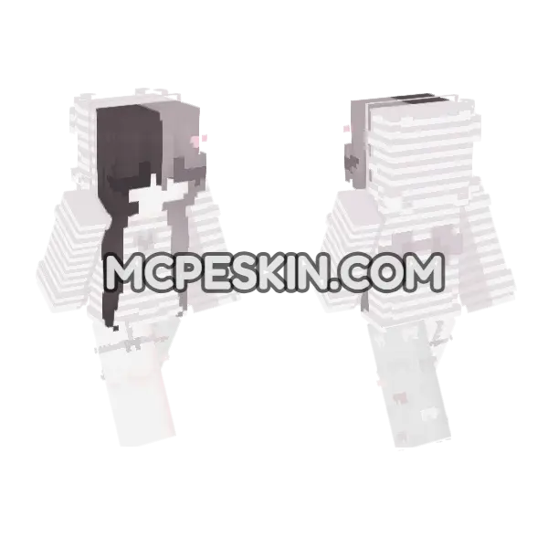 Meoww 6923890 Minecraft Bedrock skin, front and back