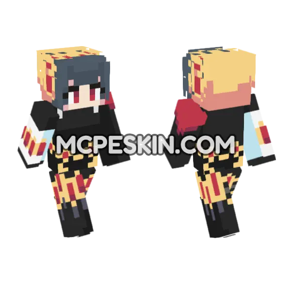 Metis Skin Minecraft Bedrock skin, front and back