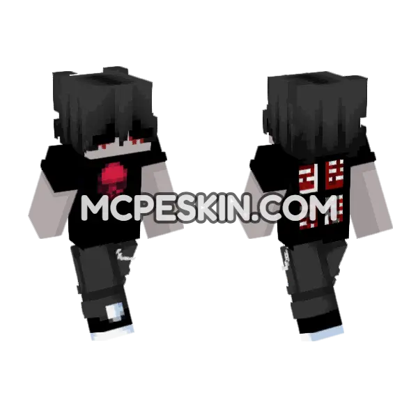 Michael Skin Minecraft Bedrock skin, front and back