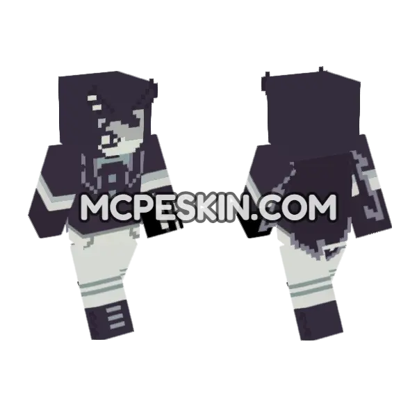 Miss Circle 6296070 Minecraft Bedrock skin, front and back
