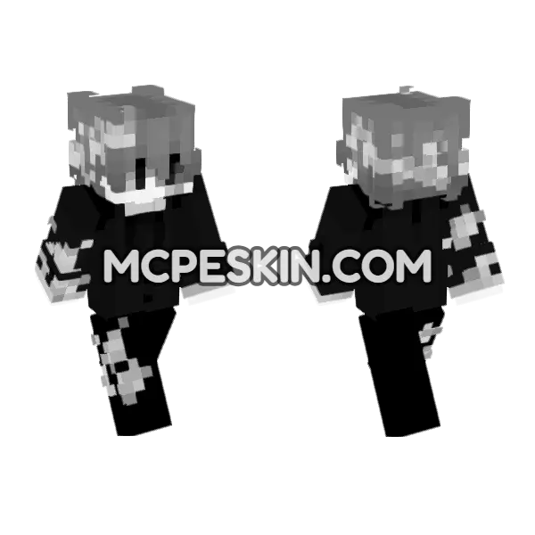 Mold Skin Minecraft Bedrock skin, front and back