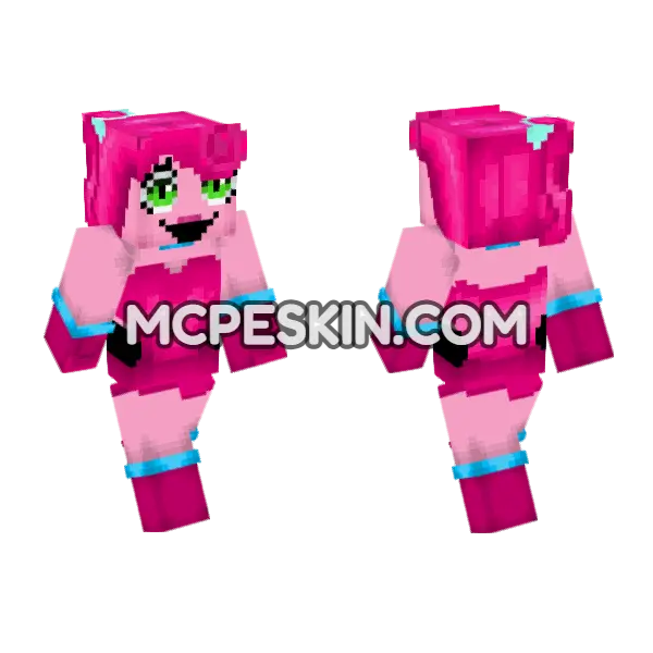 Mommy Long Legs Minecraft Bedrock skin, front and back