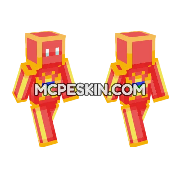 Montenegro Minecraft Bedrock skin, front and back