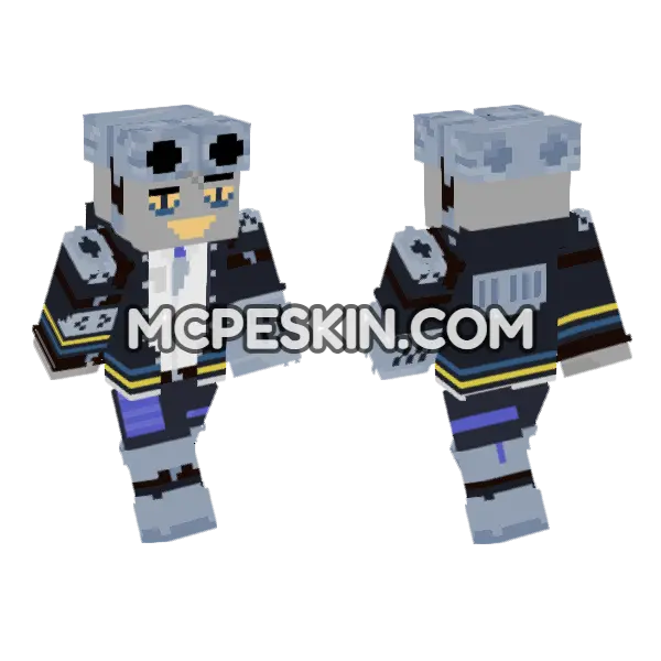 Mr Wpnz From SMG4, front and back