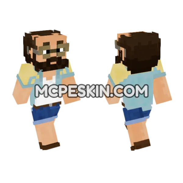 Murry Season 3 Minecraft Bedrock skin, front and back