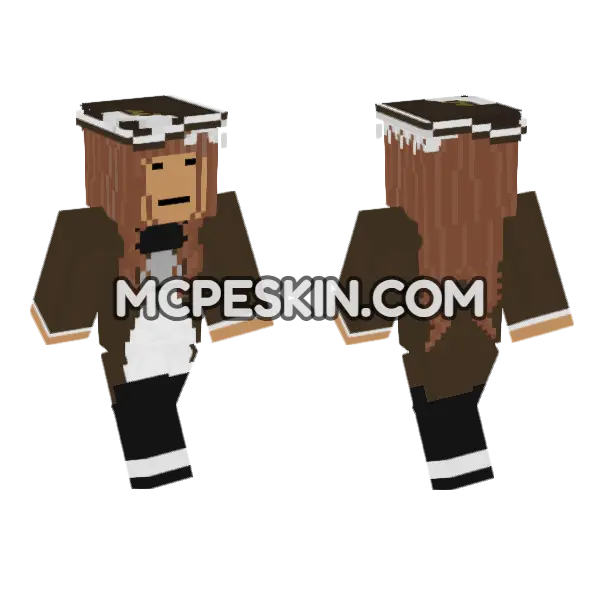Nashatra 6822547 Minecraft Bedrock skin, front and back
