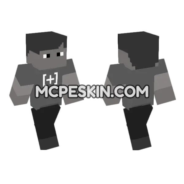New Look Skin Minecraft Bedrock skin, front and back