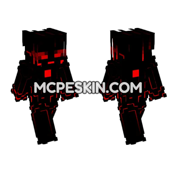 Nexus Skin Minecraft Bedrock skin, front and back