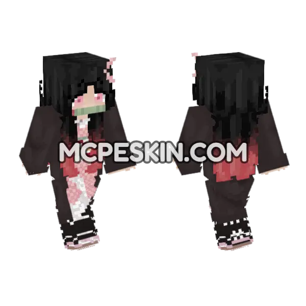 Nezuko Chan, front and back