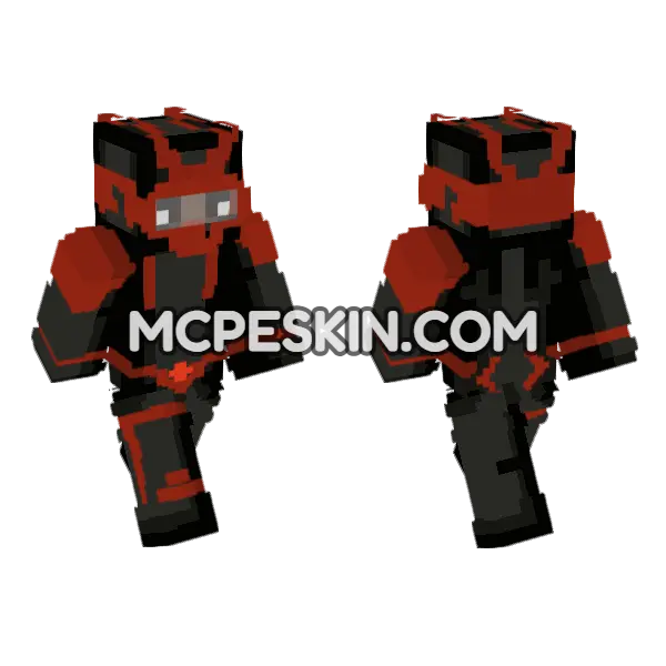 Night Thrasher Armor, front and back