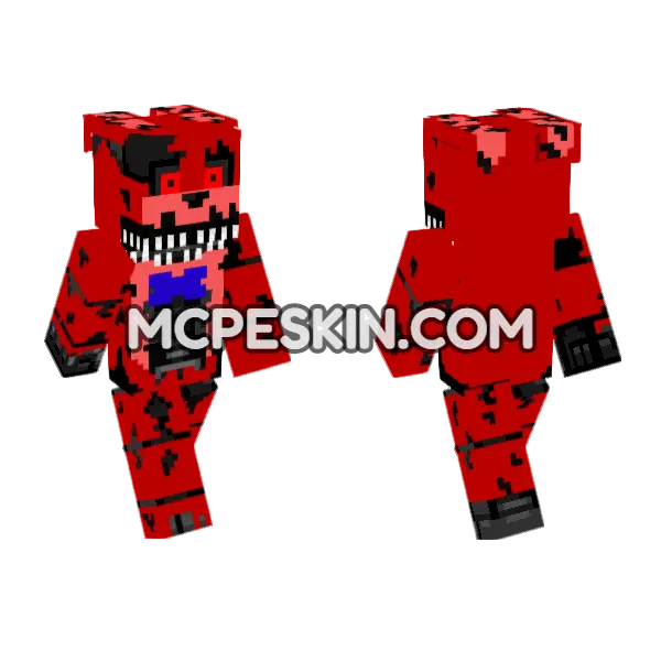 Nightmare Bonfoxy, front and back