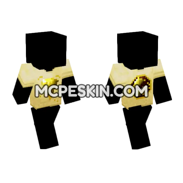Ninjago Anniversary T-Shirt Minecraft Bedrock skin, front and back