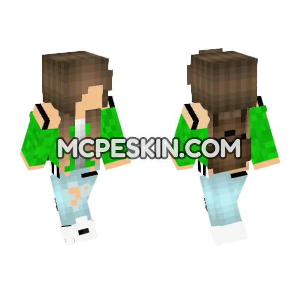 No Face Rebecca, front and back