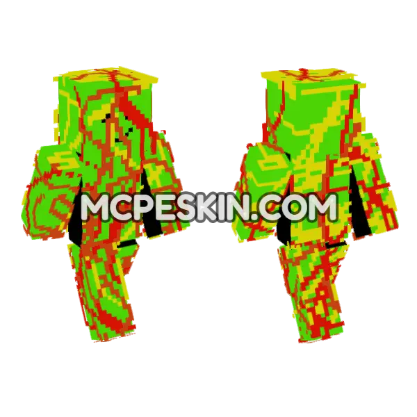 Not Good I Think Minecraft Bedrock skin, front and back